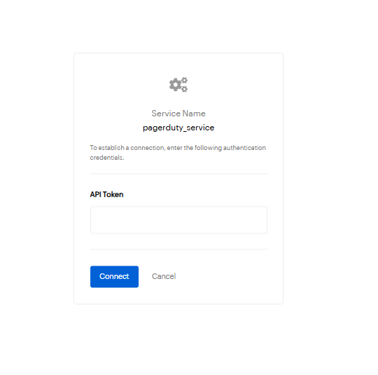 PagerDuty Connection